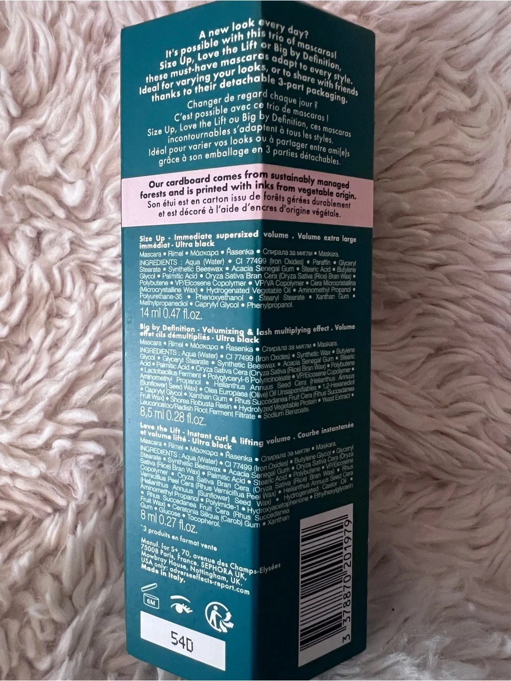 Sephora Mascara Trio Set-full size!